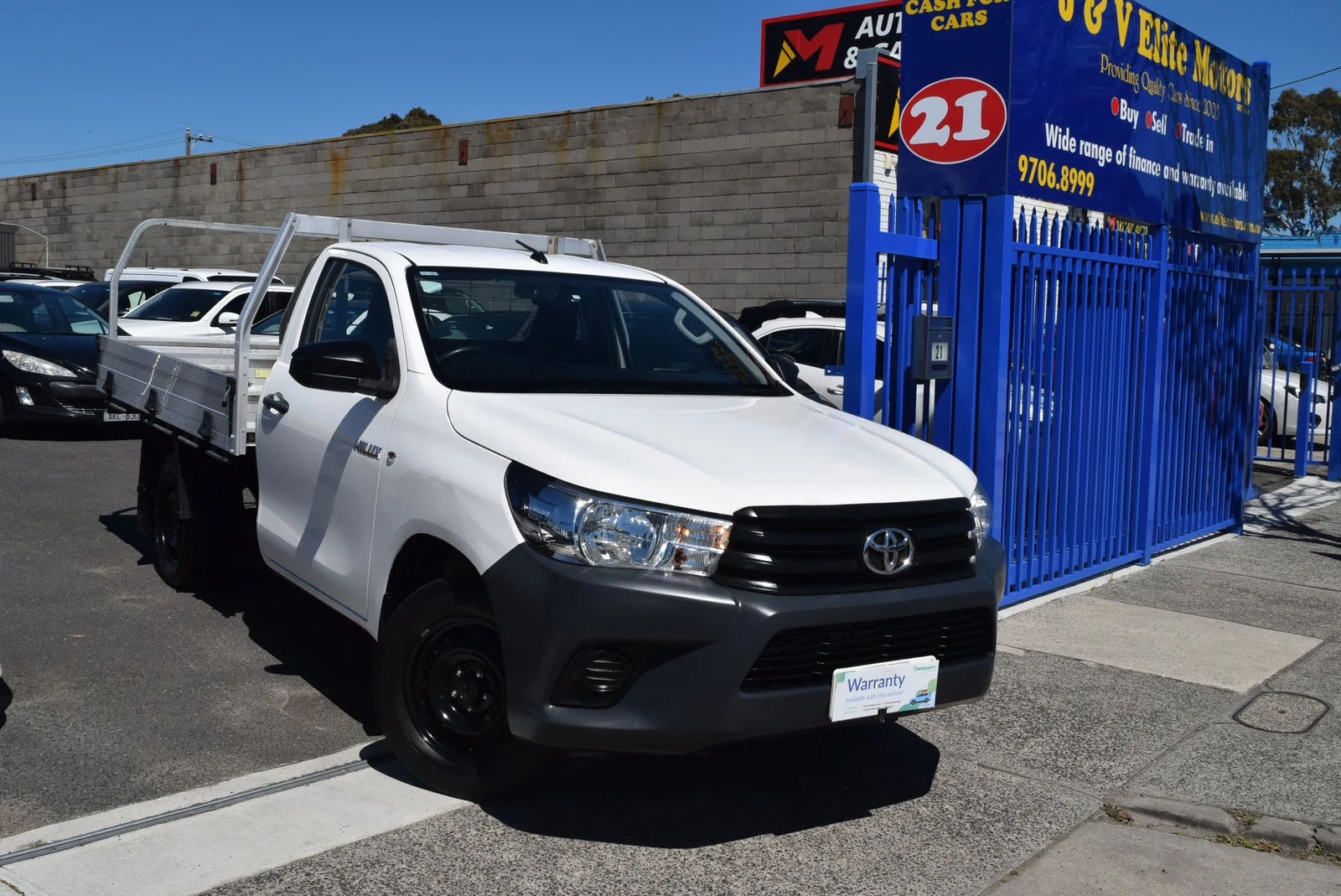 2016 TOYOTA HILUX WORKMATE