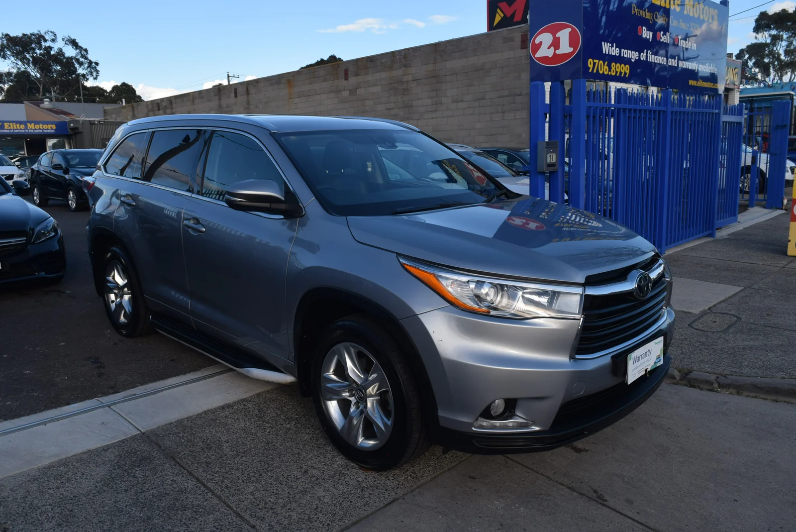 2016 TOYOTA KLUGER GRANDE 4X4